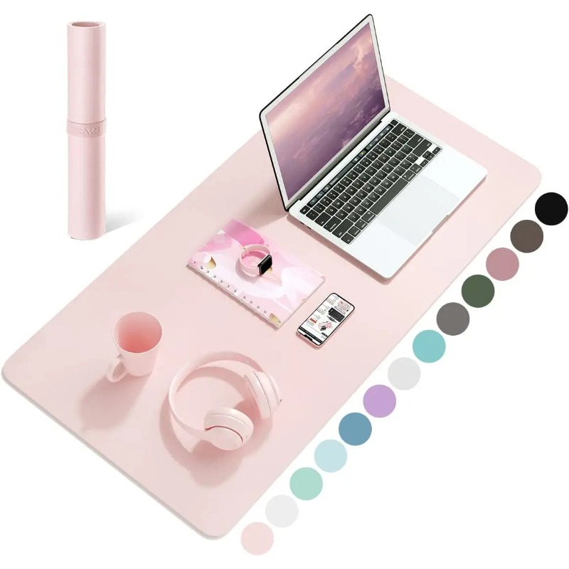 Desk Pad Leather Large - Desk Mat Waterproof PVC Mouse Pad