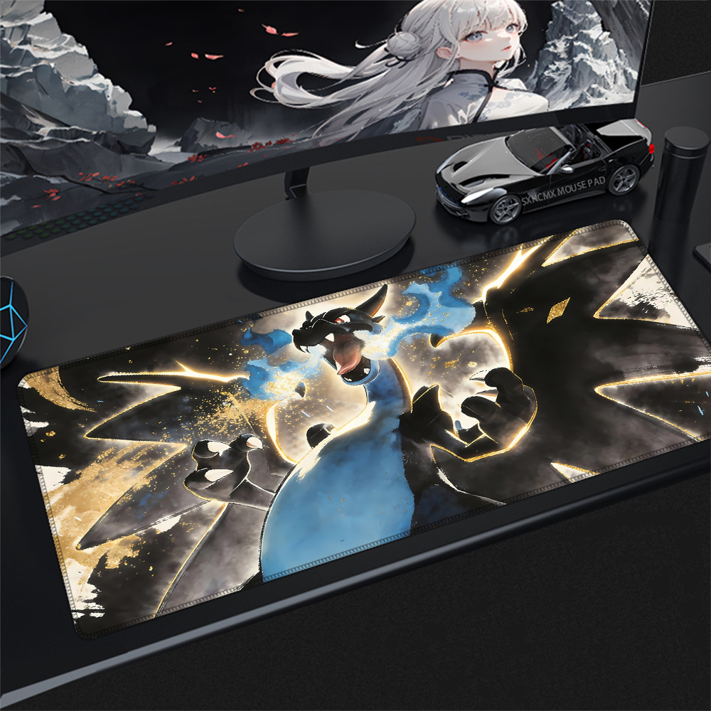 Desk Setup Accessories - Gaming Mouse Pad Charizard XXL P-Pokemon