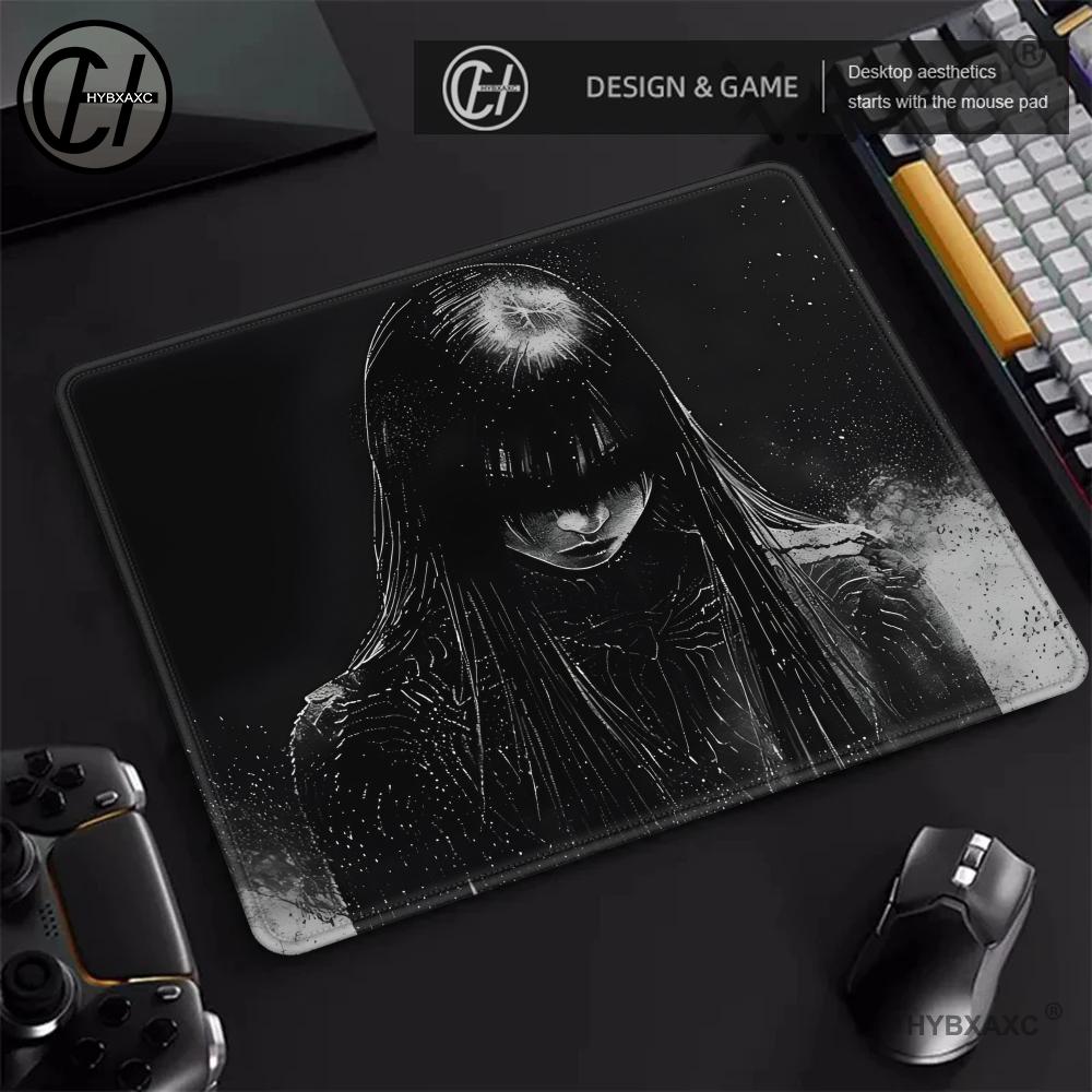 Desk Setup Dark - Mouse pad dark style themed pattern