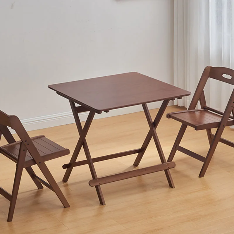 Desk Setup Small Room - Portable Square Folding Table Compact Rental