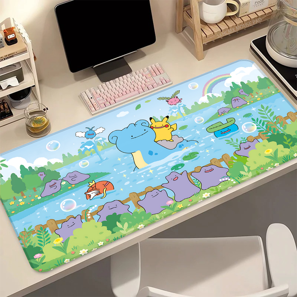Desk Setup Accessories - Large Gaming Mouse Pad Anti-slip Rubber