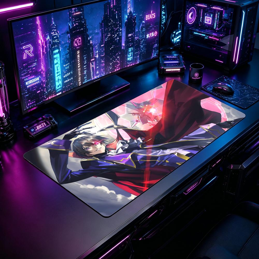 Gaming Mouse Pad CCode Geass M - огляд і ціна Desk Setup Pc And Laptop
