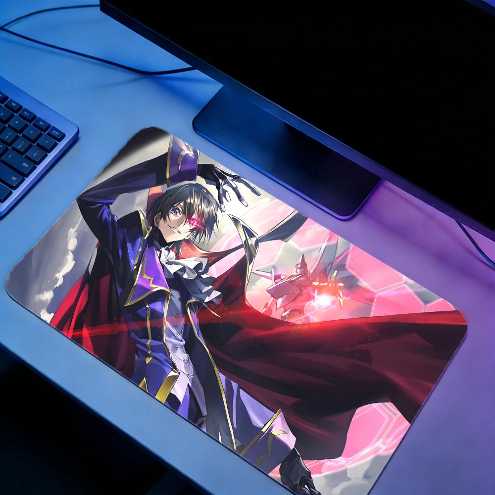 Gaming Mouse Pad CCode Geass M - огляд і ціна Desk Setup Pc And Laptop