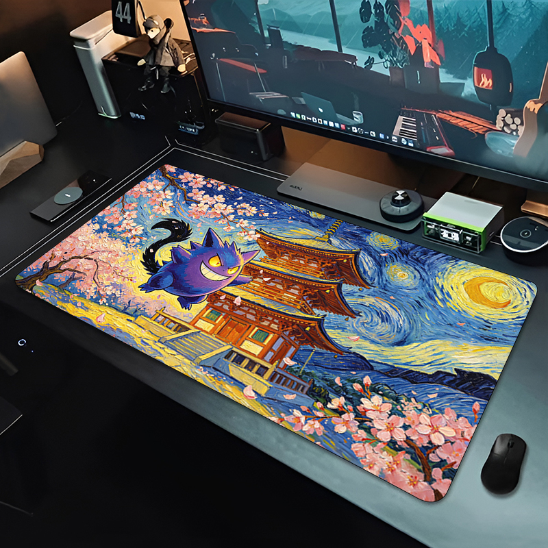 Anime Mouse Pad Pokemon Gengar - огляд і ціна Desk Setup Accessories