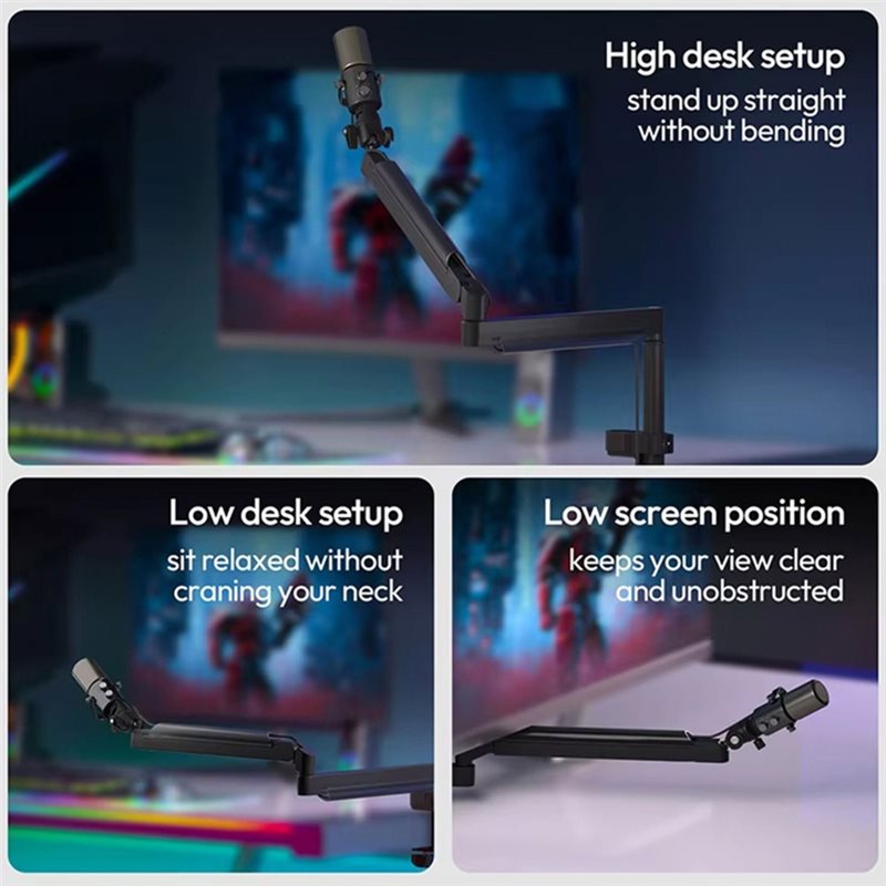 PHILE-ZJ05 Adjustable Micropho - огляд і ціна Desk Setup Streaming