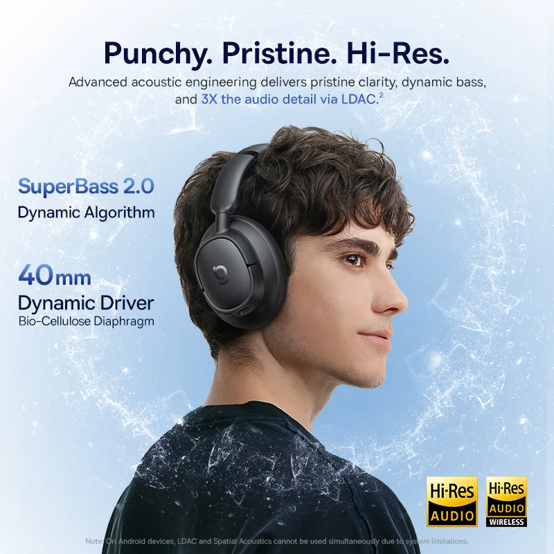 Baseus EH10 NC ANC Wireless He - огляд і ціна Desk Hifi Setup
