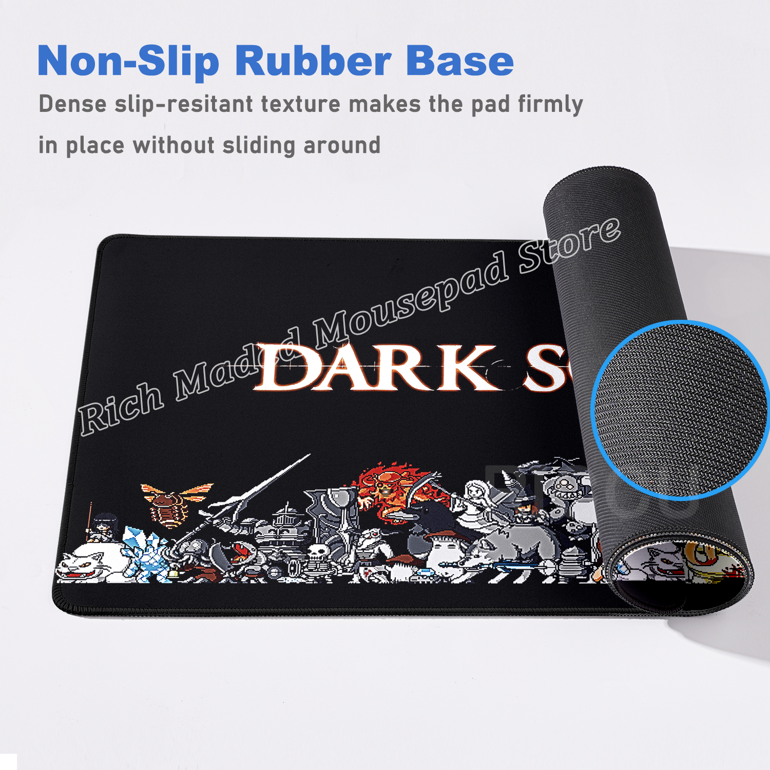 Game Xxl Mousepad Dark Souls M - огляд і ціна Desk Setup Dark