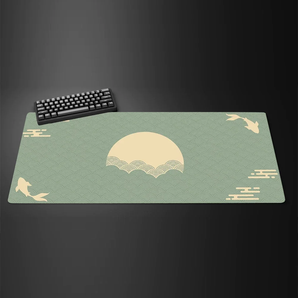Japanese Red Sun Mouse Pad Bla - огляд і ціна Desk Setup Red