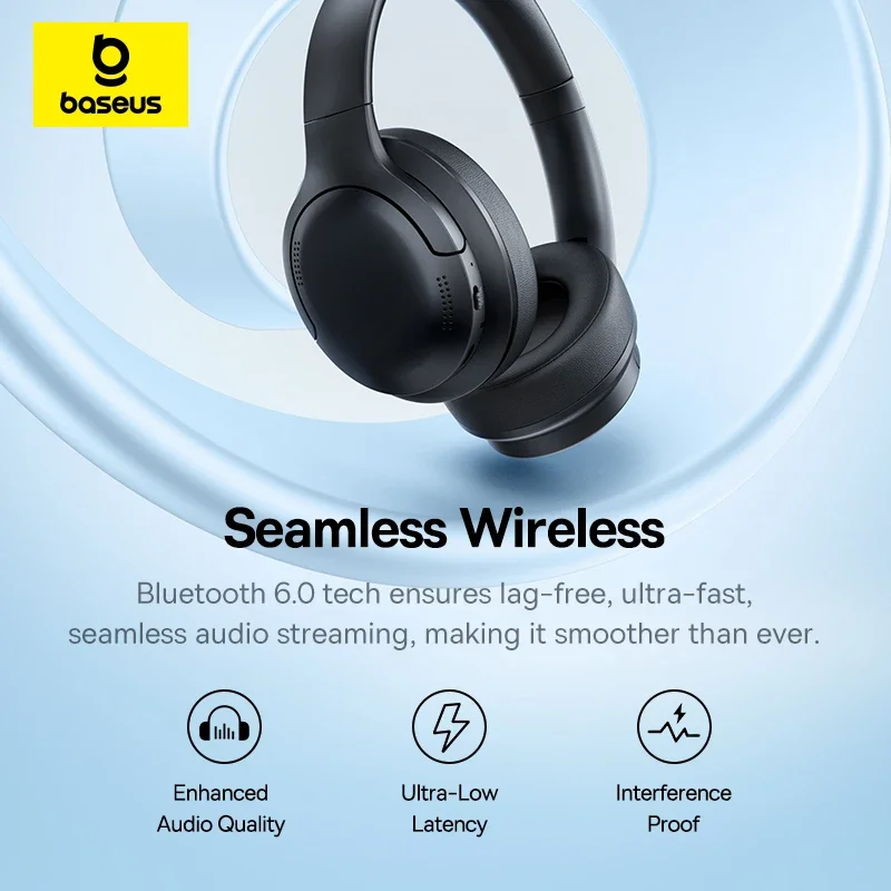 Baseus BH1 Lite Wireless Headp - огляд і ціна Desk Hifi Setup