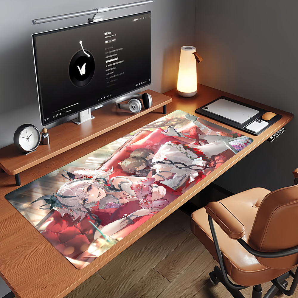 Gaming Mouse Pad,Desk Mat,Anti - огляд і ціна Desk Setup Red