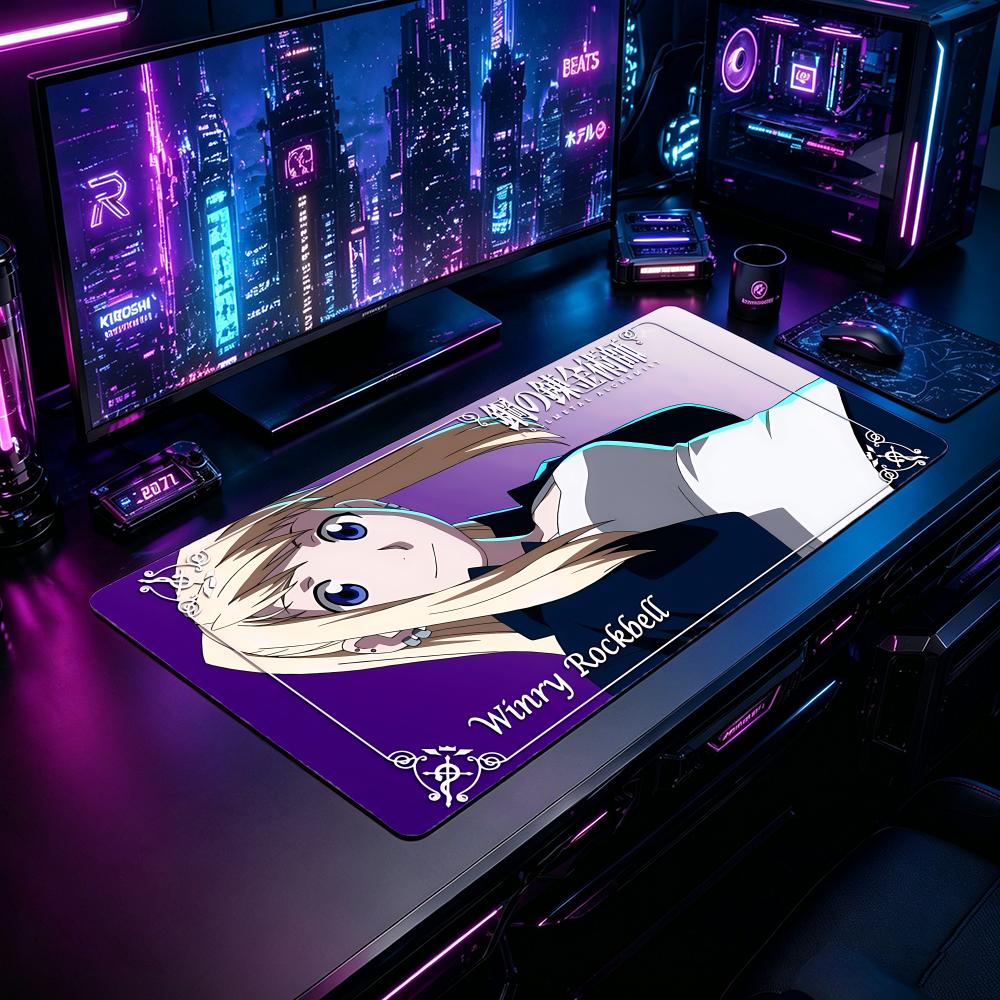 Gaming Mouse Pad FFullmetal Al - огляд і ціна Desk Setup Pc And Laptop