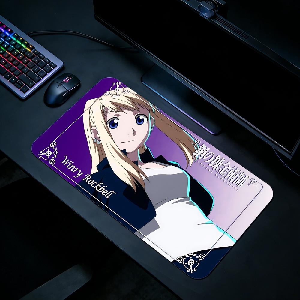 Gaming Mouse Pad FFullmetal Al - огляд і ціна Desk Setup Pc And Laptop