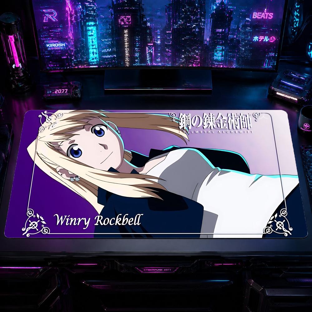 Gaming Mouse Pad FFullmetal Al - огляд і ціна Desk Setup Pc And Laptop