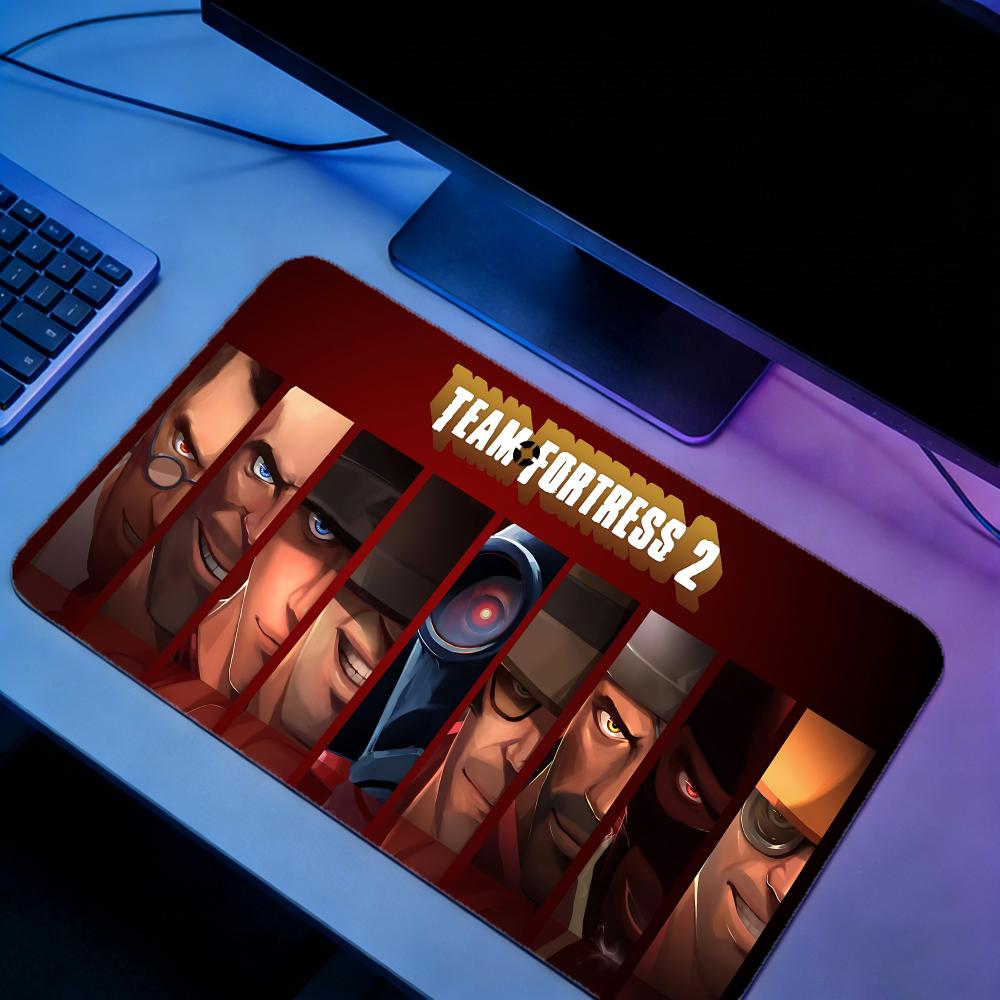 Gaming Mouse Pad TTeam Fortres - огляд і ціна Desk Setup Pc And Laptop