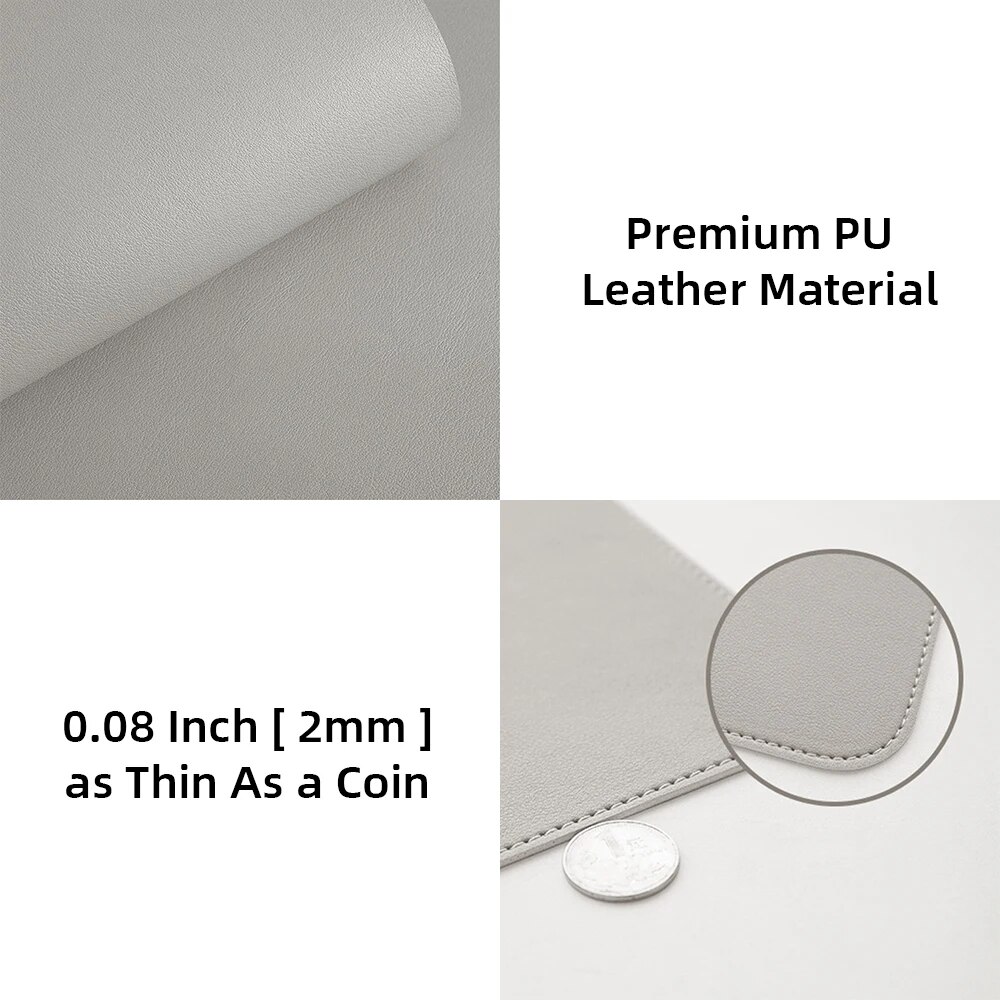 1 Pcs Large Size 60*30mm Offic - огляд і ціна Desk Pad Leather Large