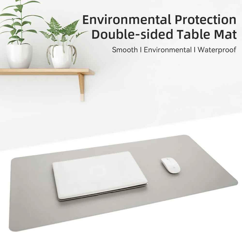1 Pcs Large Size 60*30mm Offic - огляд і ціна Desk Pad Leather Large