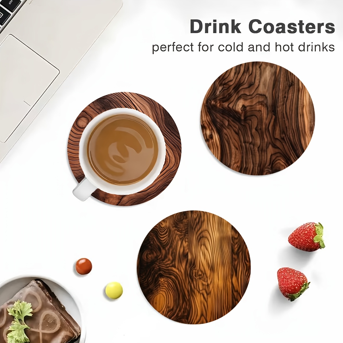 2D Retro Elegant Dark Wood Gra - огляд і ціна Desk Setup Dark