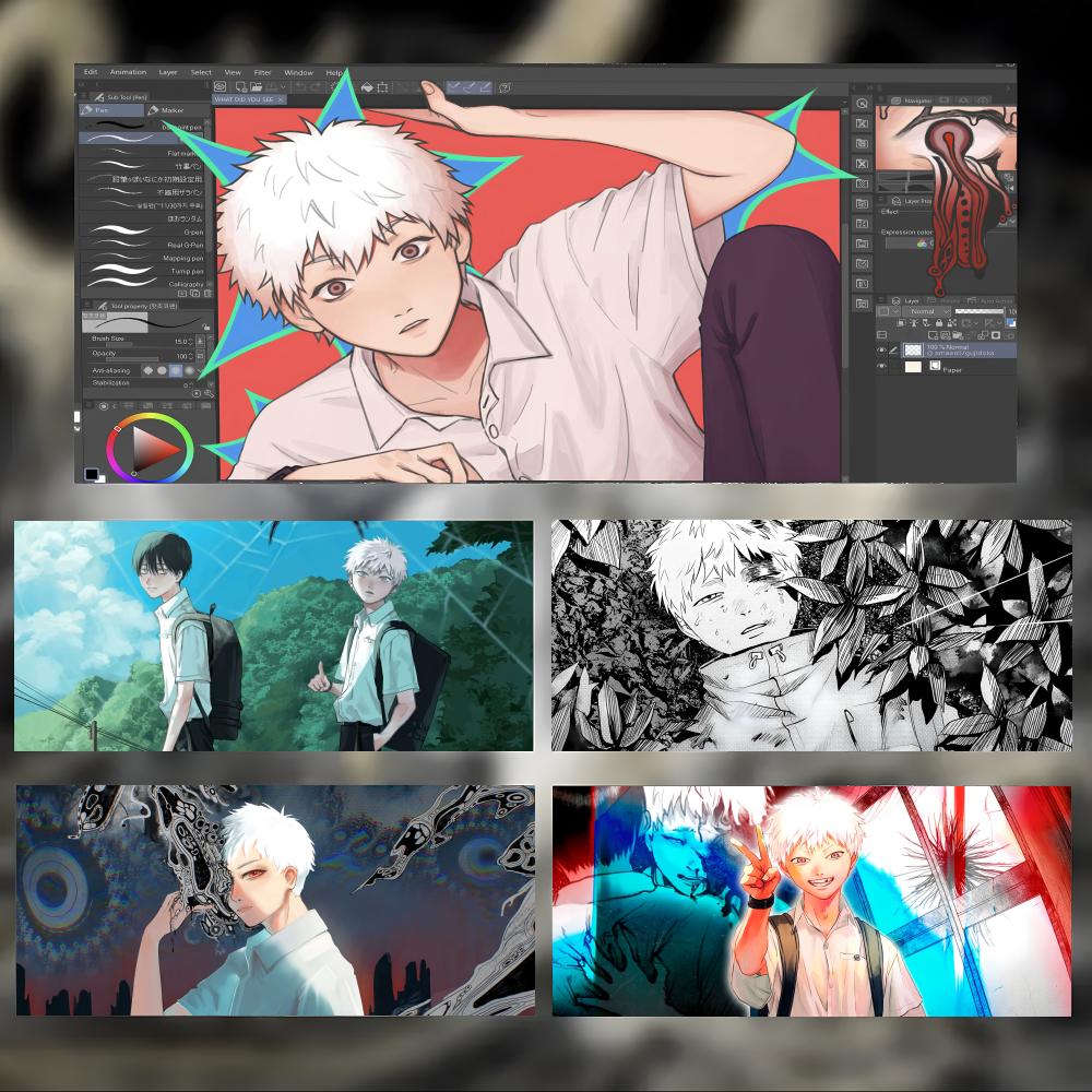 Manga Dark T-The Summer Hikaru - огляд і ціна Desk Setup Dark