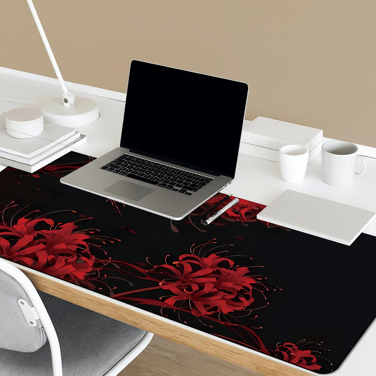 1pc Bana Extended Gaming Mouse - огляд і ціна Desk Setup Red