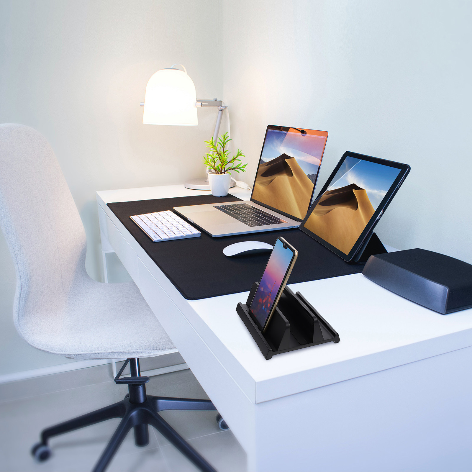 1Pcs Vertical Laptop Stand Pre - огляд і ціна Desk Setup Tablet