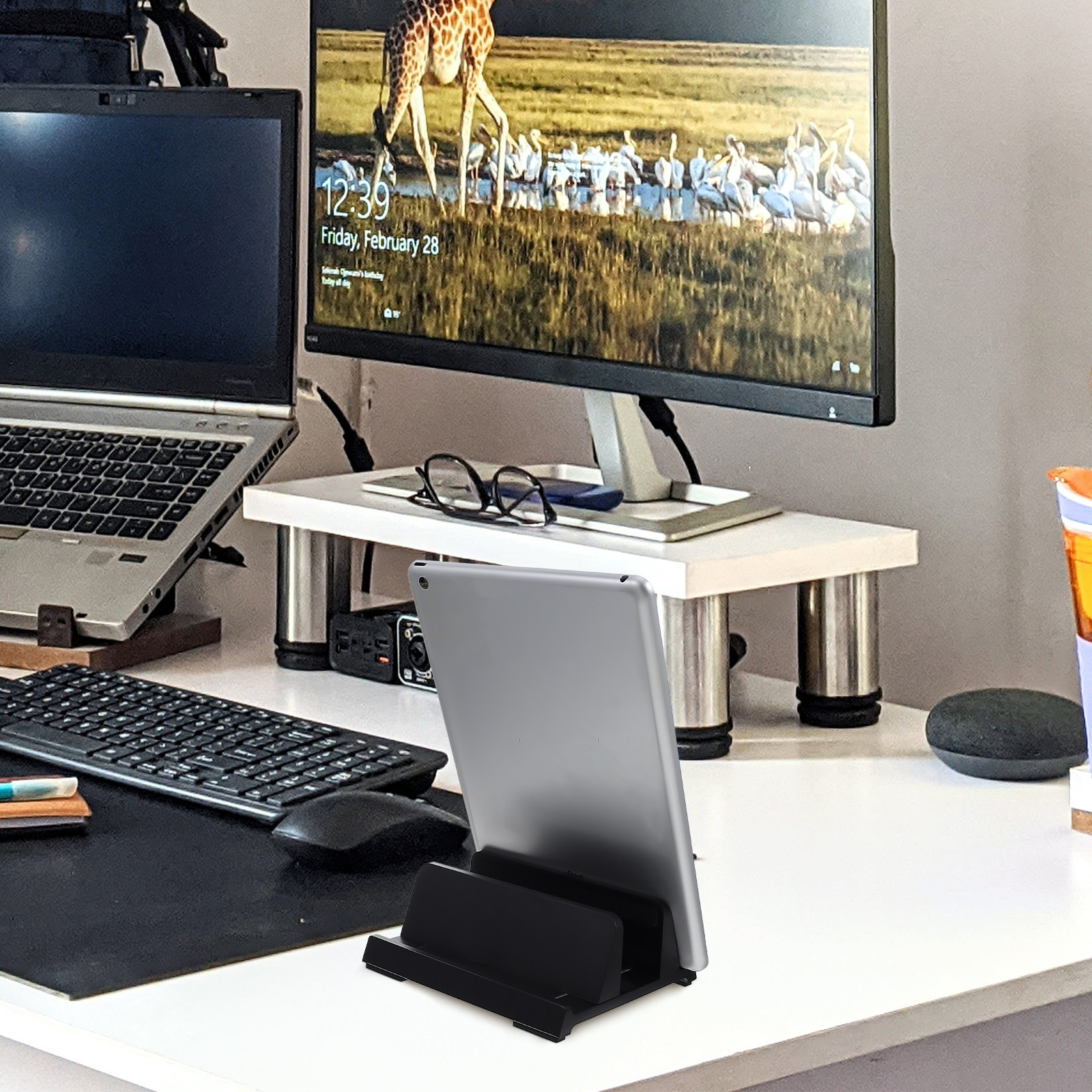 1Pcs Vertical Laptop Stand Pre - огляд і ціна Desk Setup Tablet