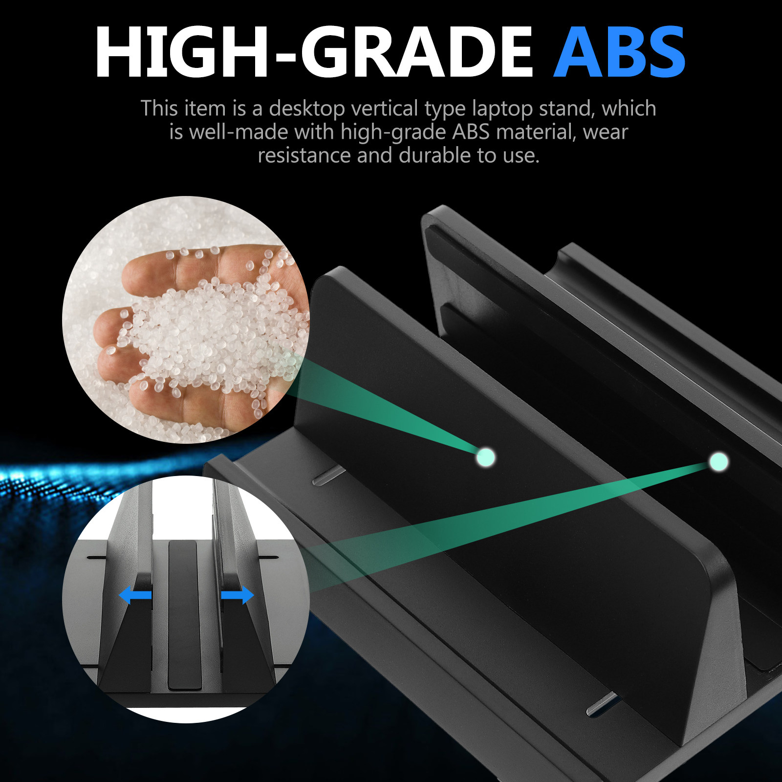 1Pcs Vertical Laptop Stand Pre - огляд і ціна Desk Setup Tablet