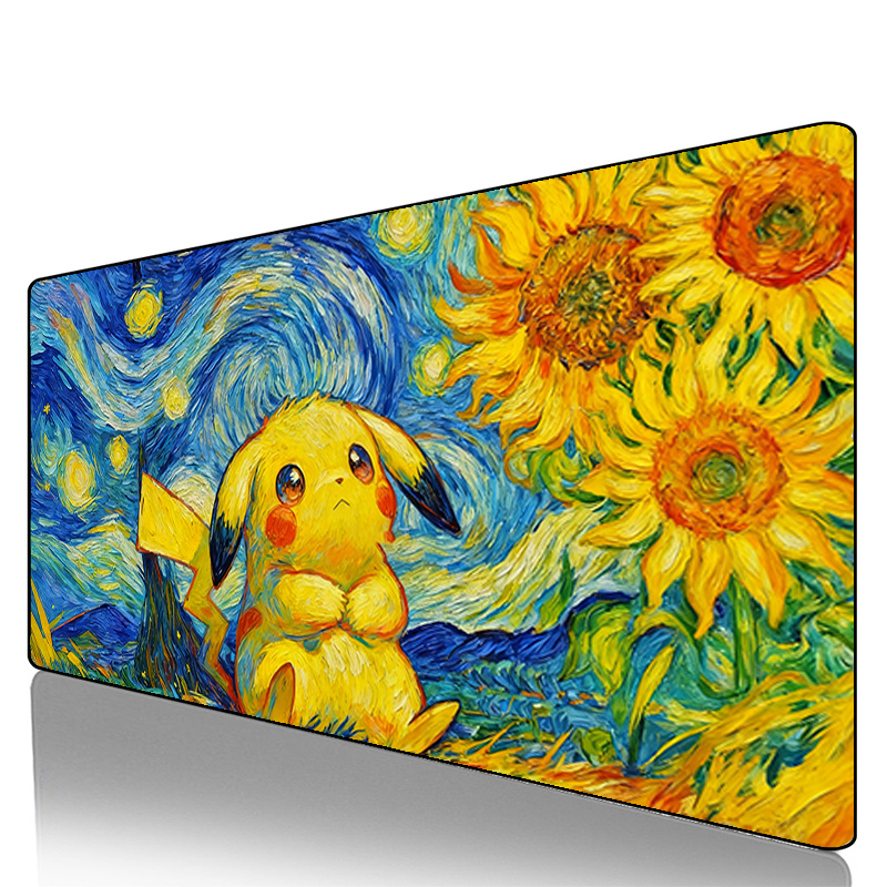 Mouse Pad Pokemon Pikachu Geng - огляд і ціна Desk Setup Accessories