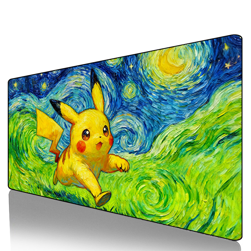 Mouse Pad Pokemon Pikachu Geng - огляд і ціна Desk Setup Accessories