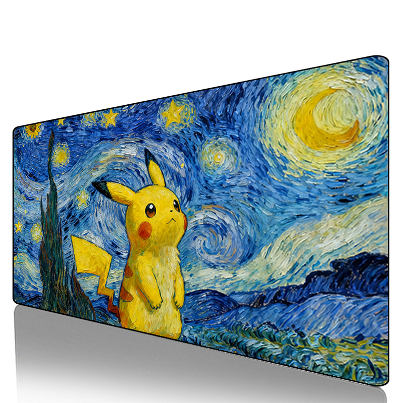 Mouse Pad Pokemon Pikachu Geng - огляд і ціна Desk Setup Accessories