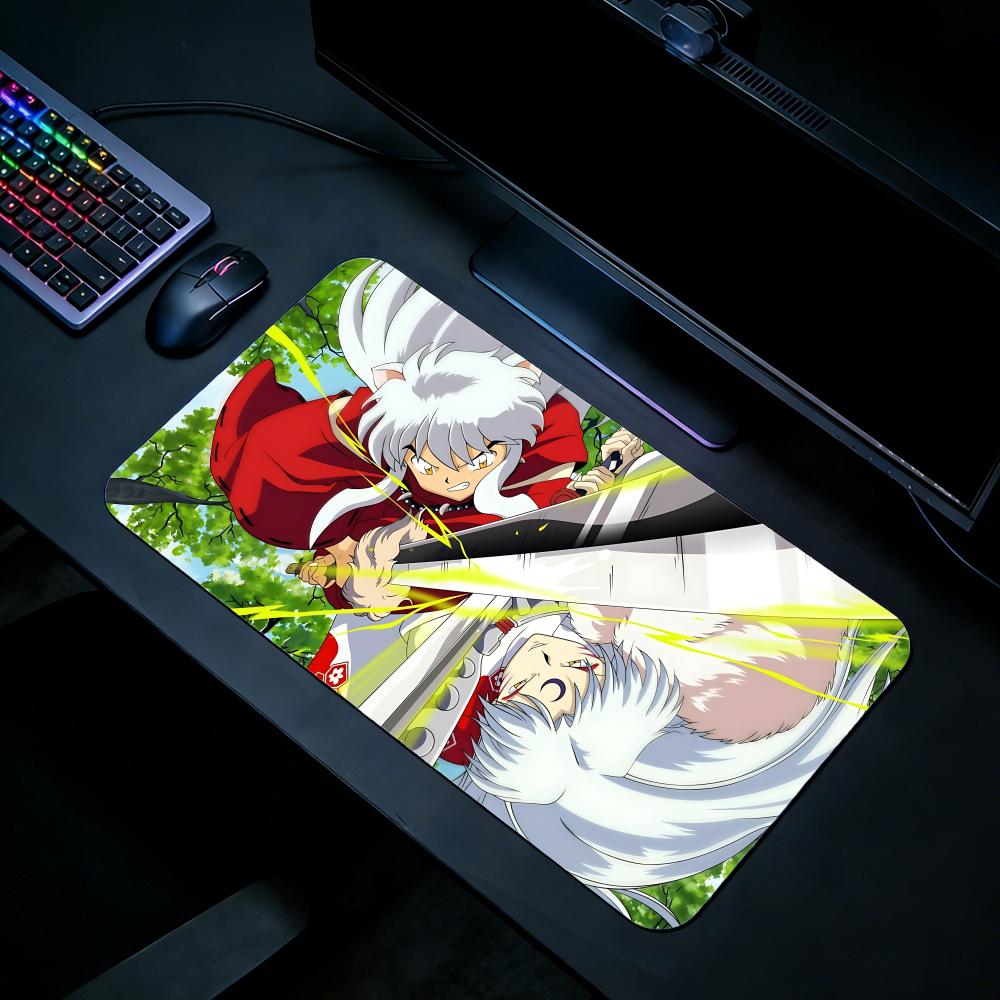 Gaming Mouse Pad Anime IInuyas - огляд і ціна Desk Setup Pc And Laptop