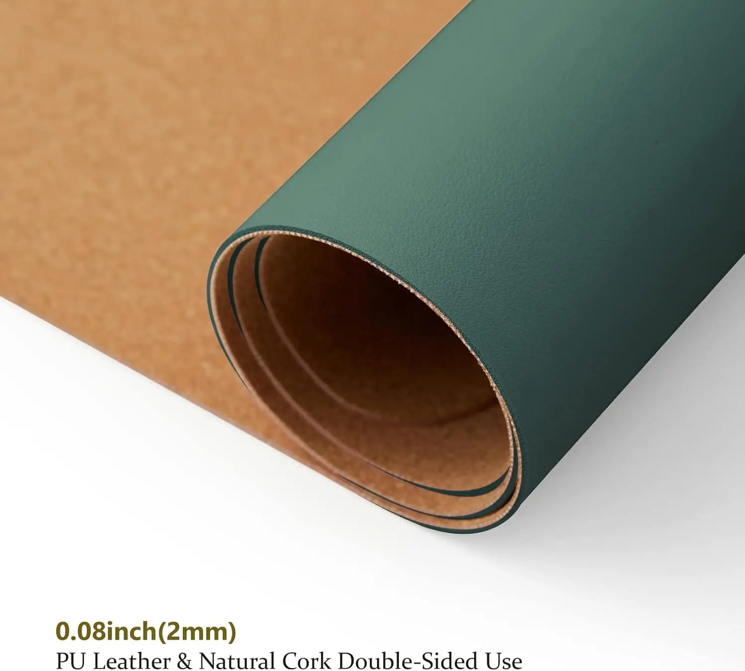 Cork Desk Mat Dual-Sided Desk  - огляд і ціна Desk Pad Leather Large