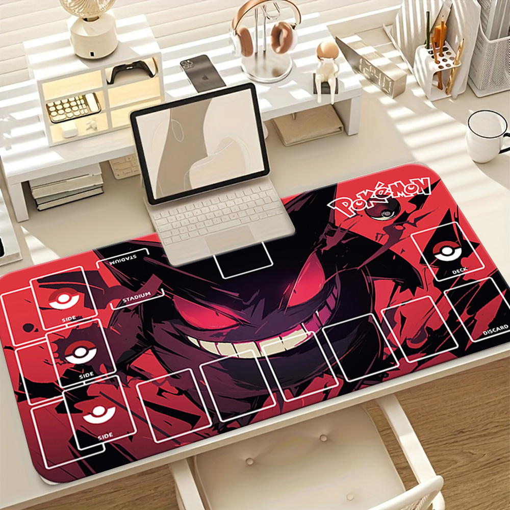 Pokemon Gengar Red Black TCG P - огляд і ціна Desk Setup Red