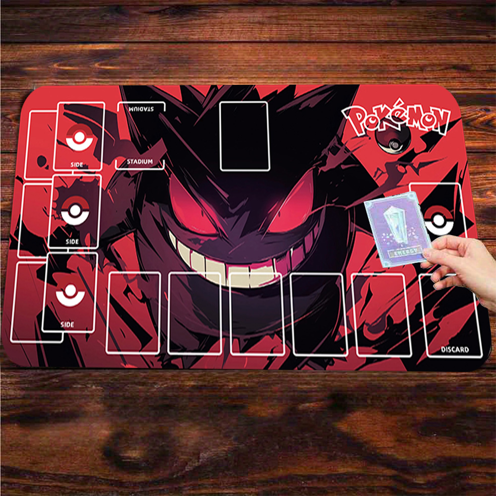 Pokemon Gengar Red Black TCG P - огляд і ціна Desk Setup Red