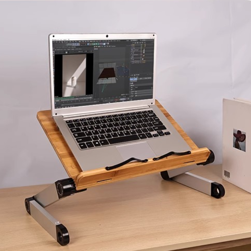 Adjustable Bamboo Bed Desk Fol - огляд і ціна Desk Setup With Ipad