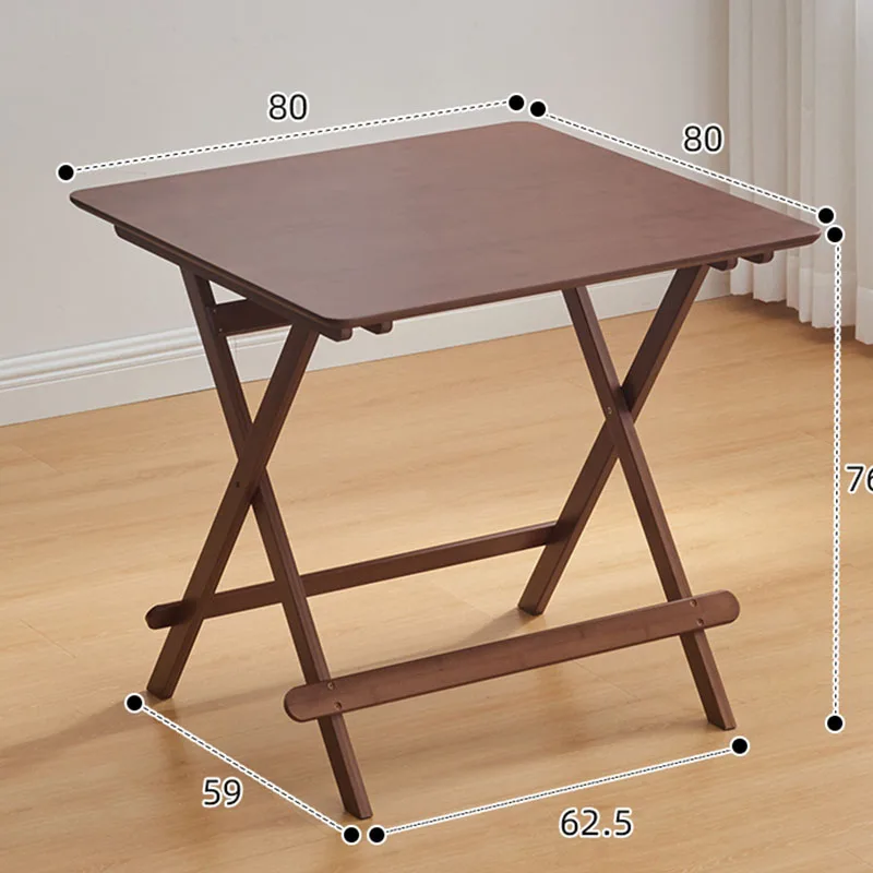 Portable Square Folding Table  - огляд і ціна Desk Setup Small Room
