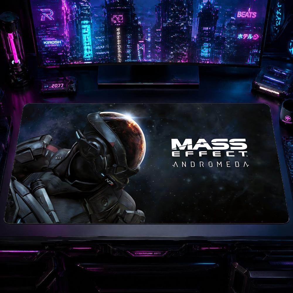 Gaming Mouse Pad MMass Effect  - огляд і ціна Desk Setup Pc And Laptop