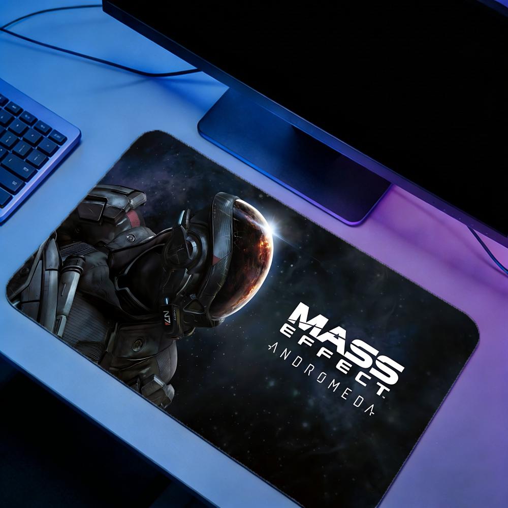 Gaming Mouse Pad MMass Effect  - огляд і ціна Desk Setup Pc And Laptop
