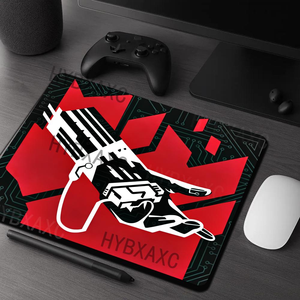 HYBXAXC  Cyberpunk Tech Hand B - огляд і ціна Desk Setup Red