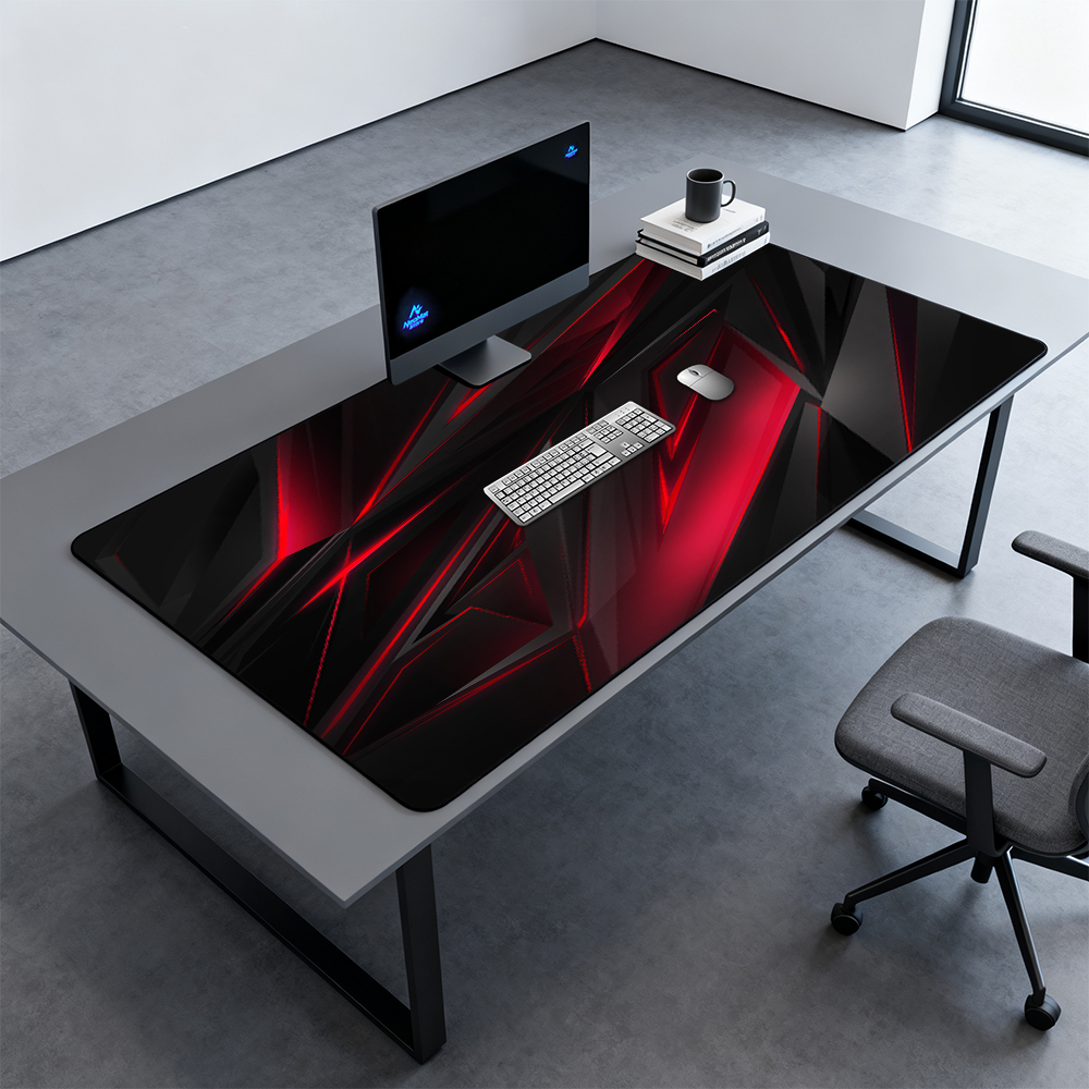 Xxxl Mouse Pad Gamer Setup Dec - огляд і ціна Desk Setup Red