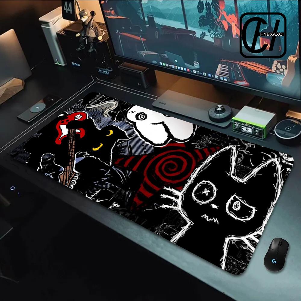Mouse Pad Dark Punk Grunge Red - огляд і ціна Desk Setup Red
