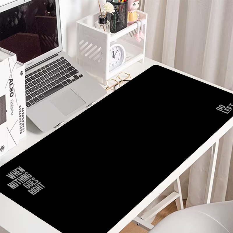 Mouse Pad with 'When Nothing G - огляд і ціна Desk Setup Quotes
