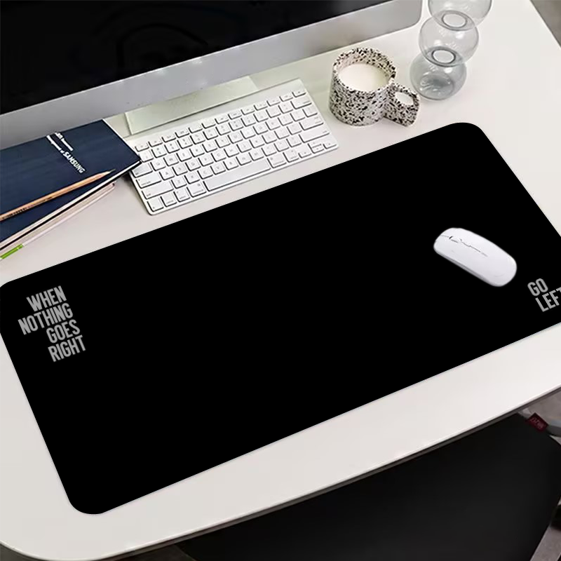 Mouse Pad with 'When Nothing G - огляд і ціна Desk Setup Quotes