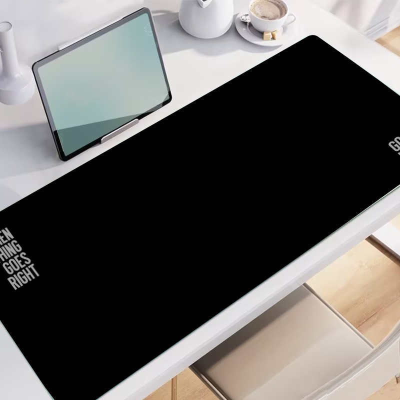Mouse Pad with 'When Nothing G - огляд і ціна Desk Setup Quotes