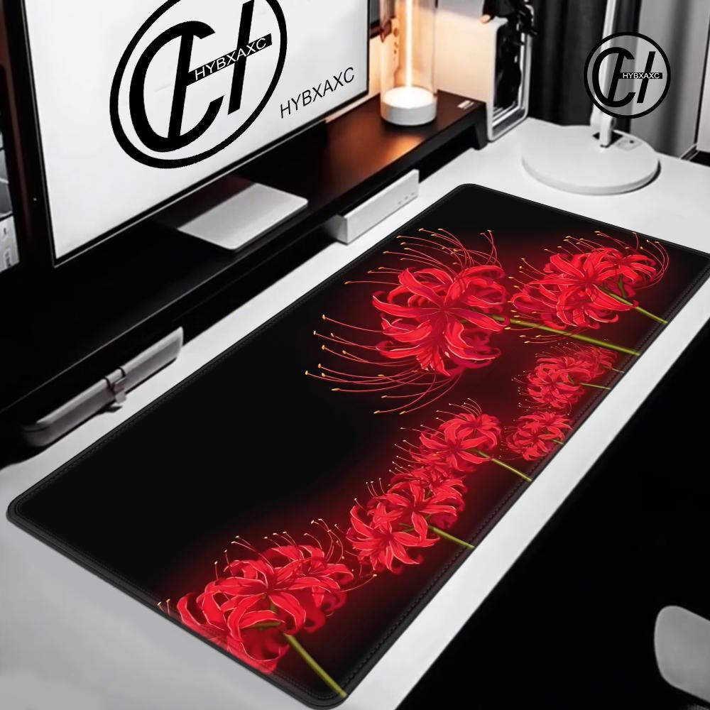 Red Spider Lily Mouse Pad Desk - огляд і ціна Desk Setup Red