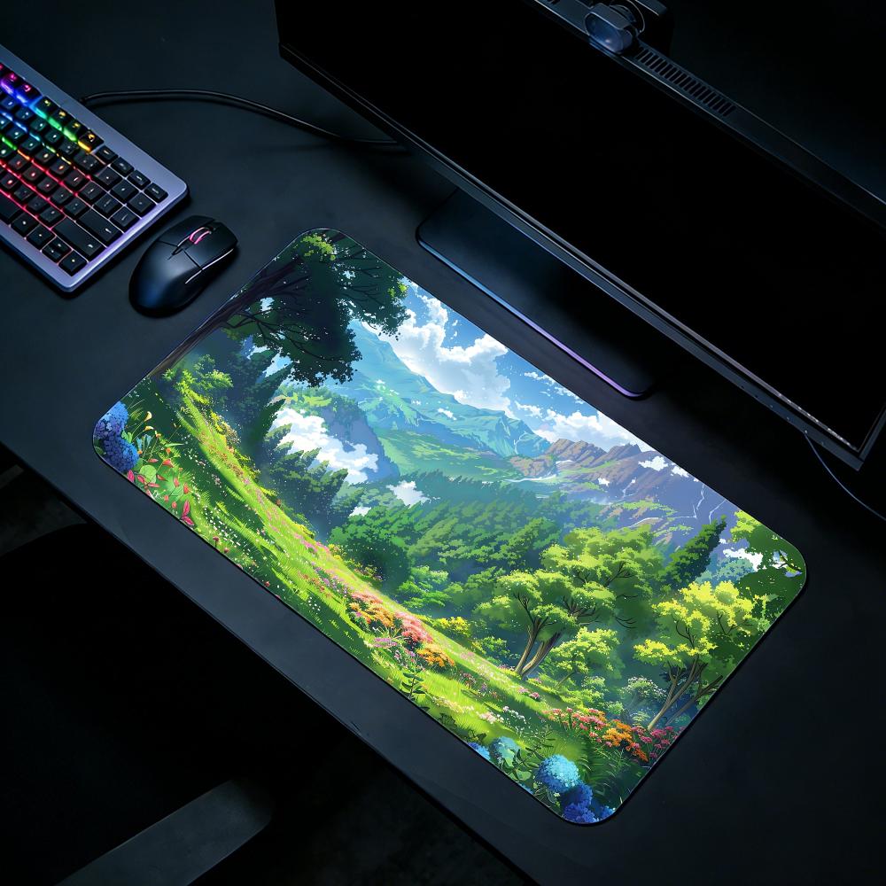 Nature MMountains and forestse - огляд і ціна Desk Setup Pc And Laptop