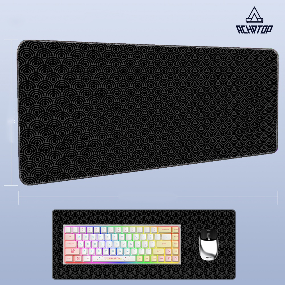 Mousepads Large Anime Mouse Pa - огляд і ціна Desk Setup Black And White