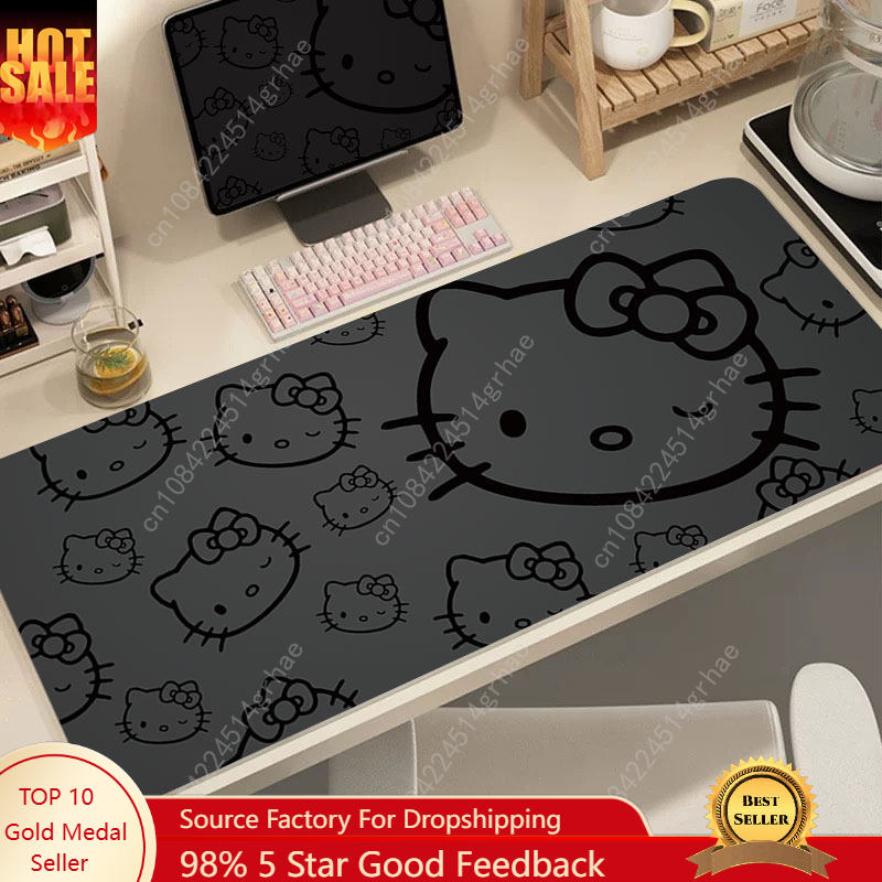 Hello Kitty Leather Printed Mo - огляд і ціна Desk Pad Leather Large