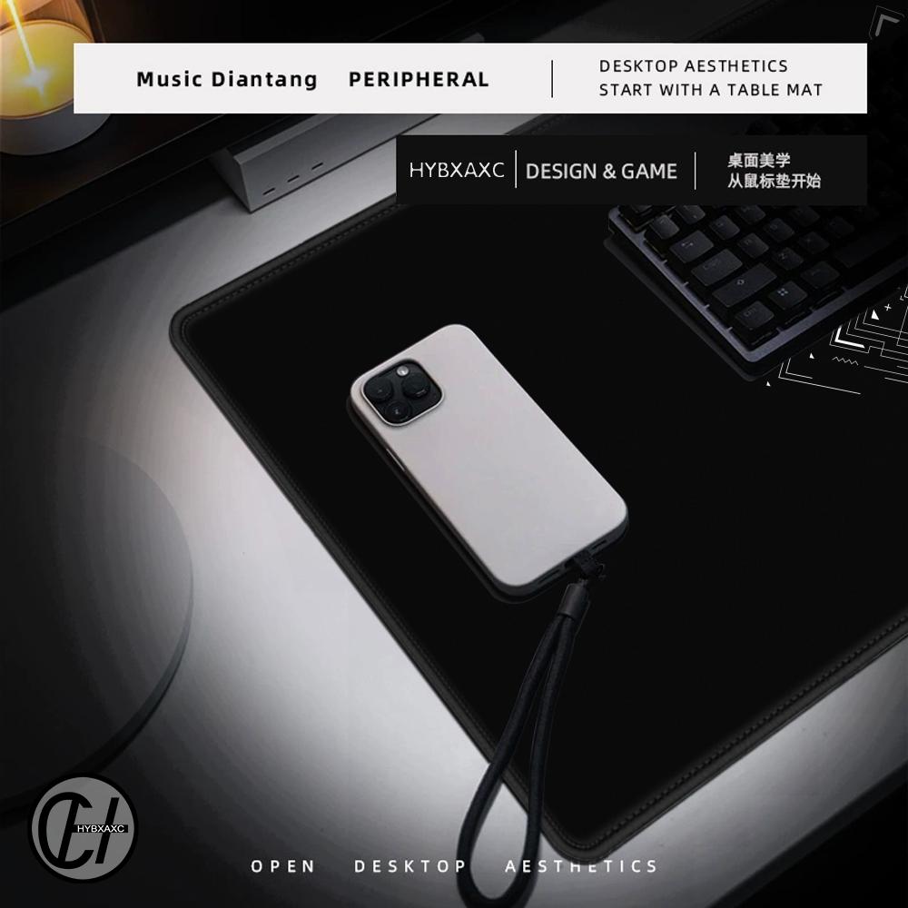 HYBXAXC Black White Geometric  - огляд і ціна Desk Setup Black And White