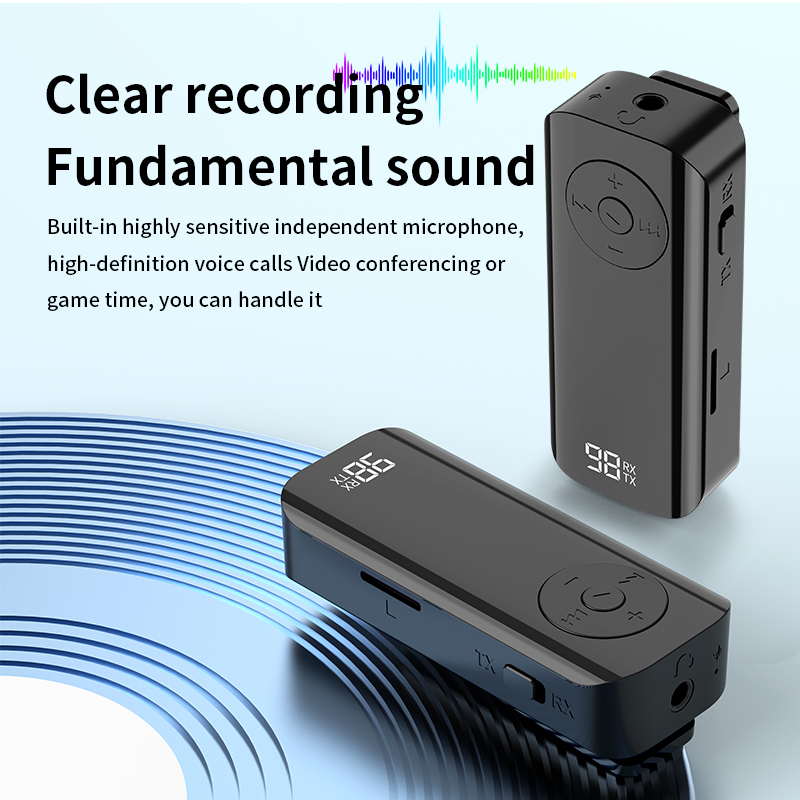Lavalier Bluetooth 5.3 Transmi - огляд і ціна Desk Hifi Setup