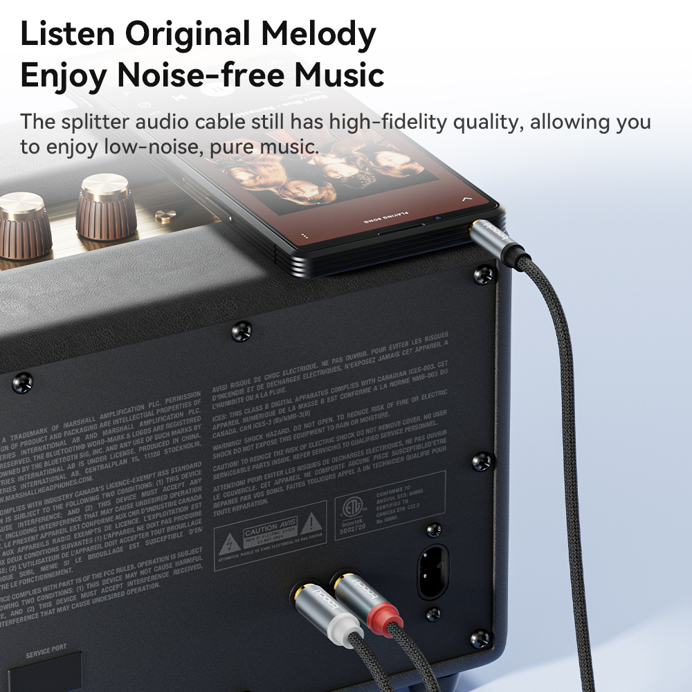 Toocki Audio Cable RCA To 3.5  - огляд і ціна Desk Hifi Setup
